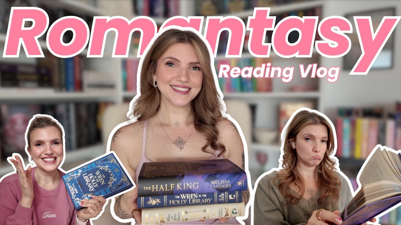 Ich lese Romantasy: Nur Flops? 📚😭 Lesevlog: What the River knows,Half King,Wren in the Holly Library