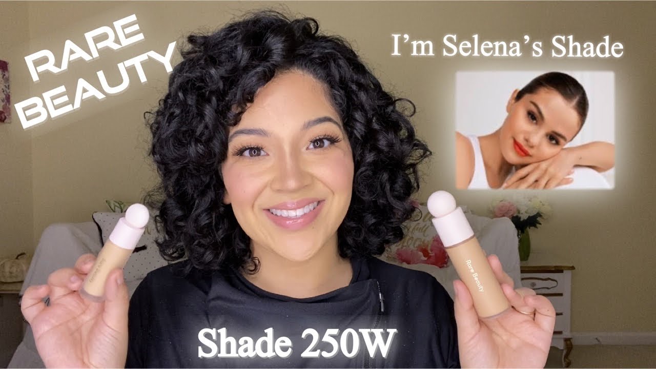 RARE Beauty Selena’s shade 250W first impression review| Makeup Tutorial