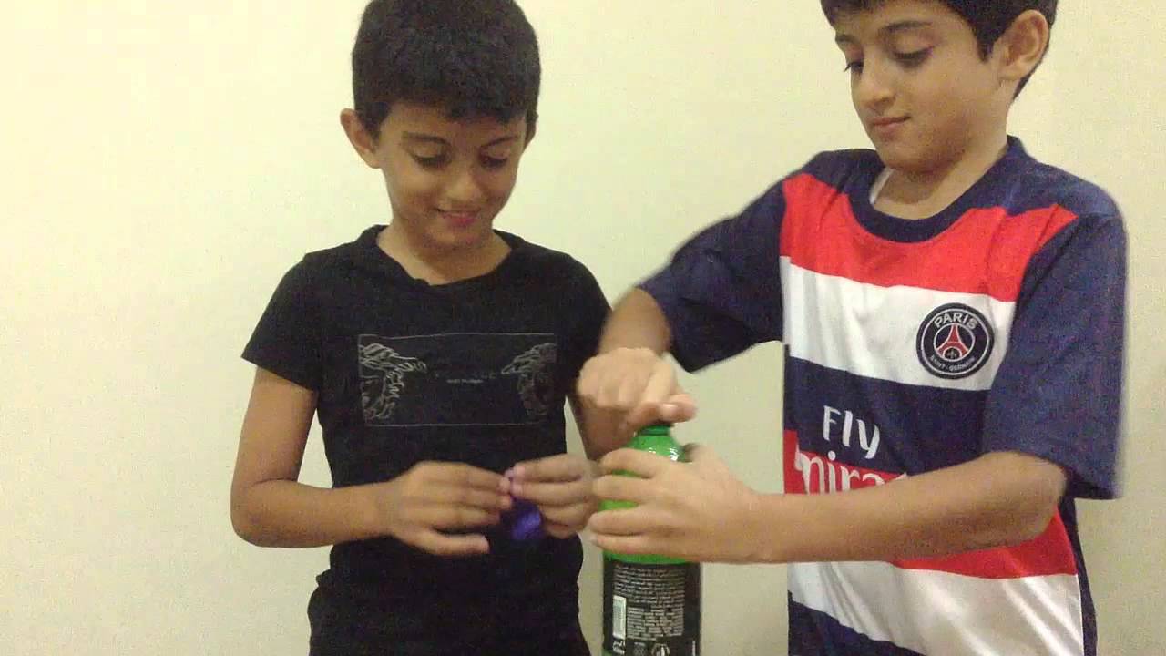 Soda Pop In A Balloon experiment...
