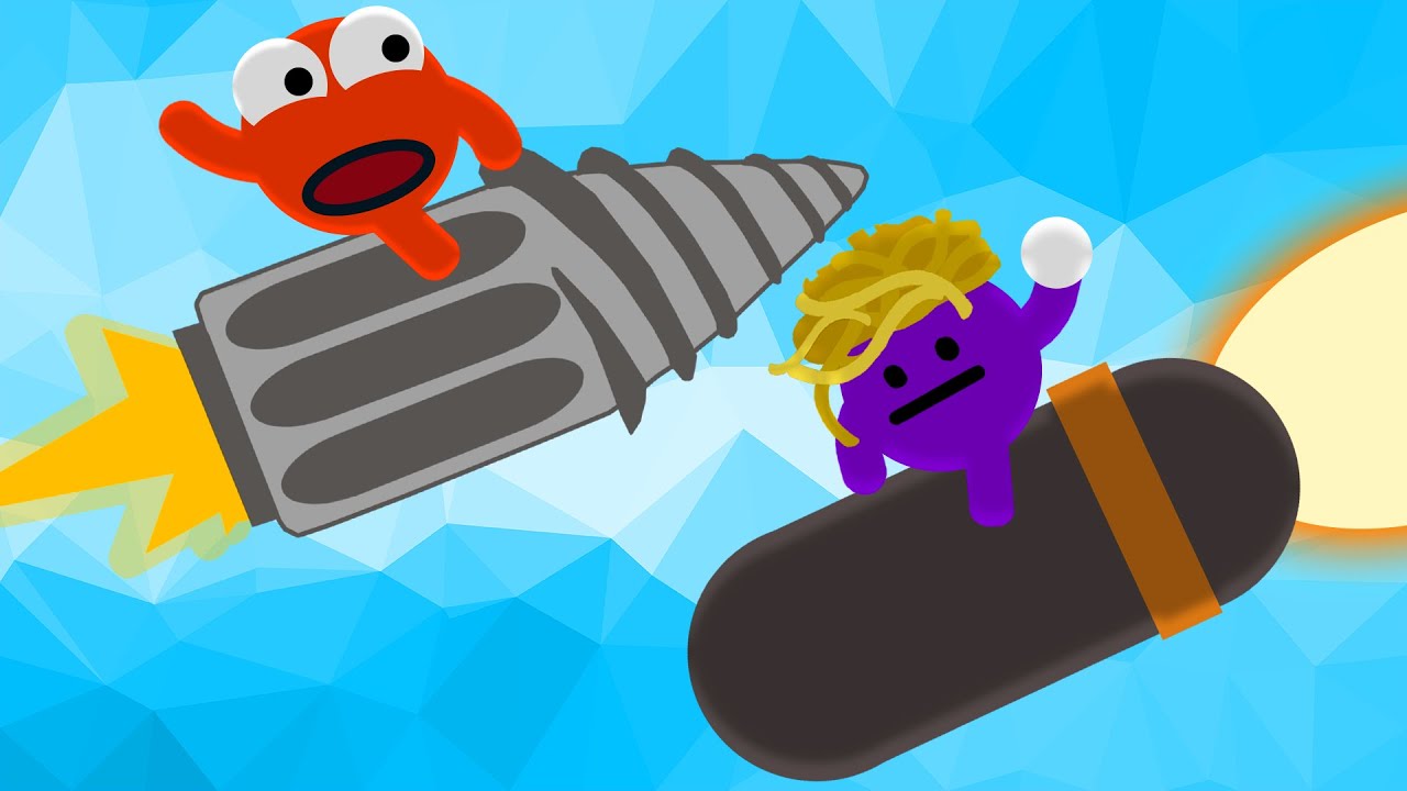 We made a THRUSTER vs DRILL build on Rounds..