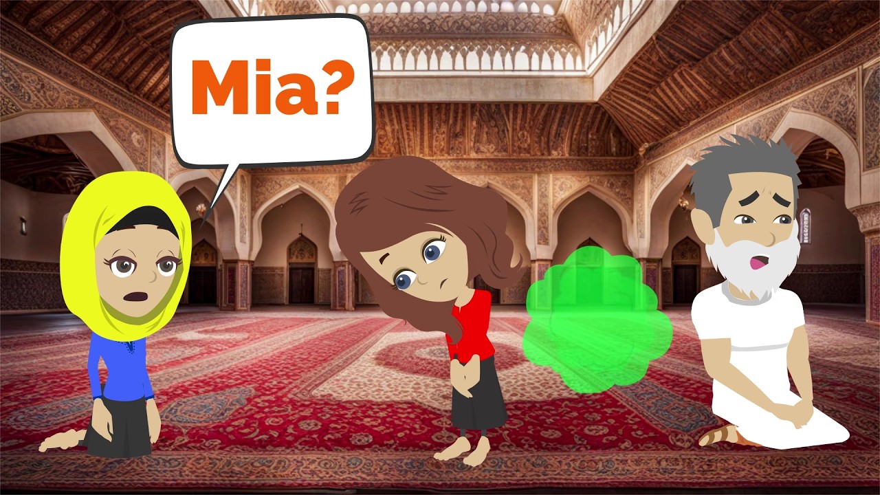 Mia goes to a Mosque, but then..
