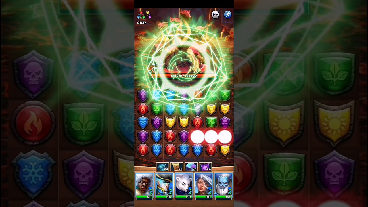 Empires and puzzles 428k titan hit