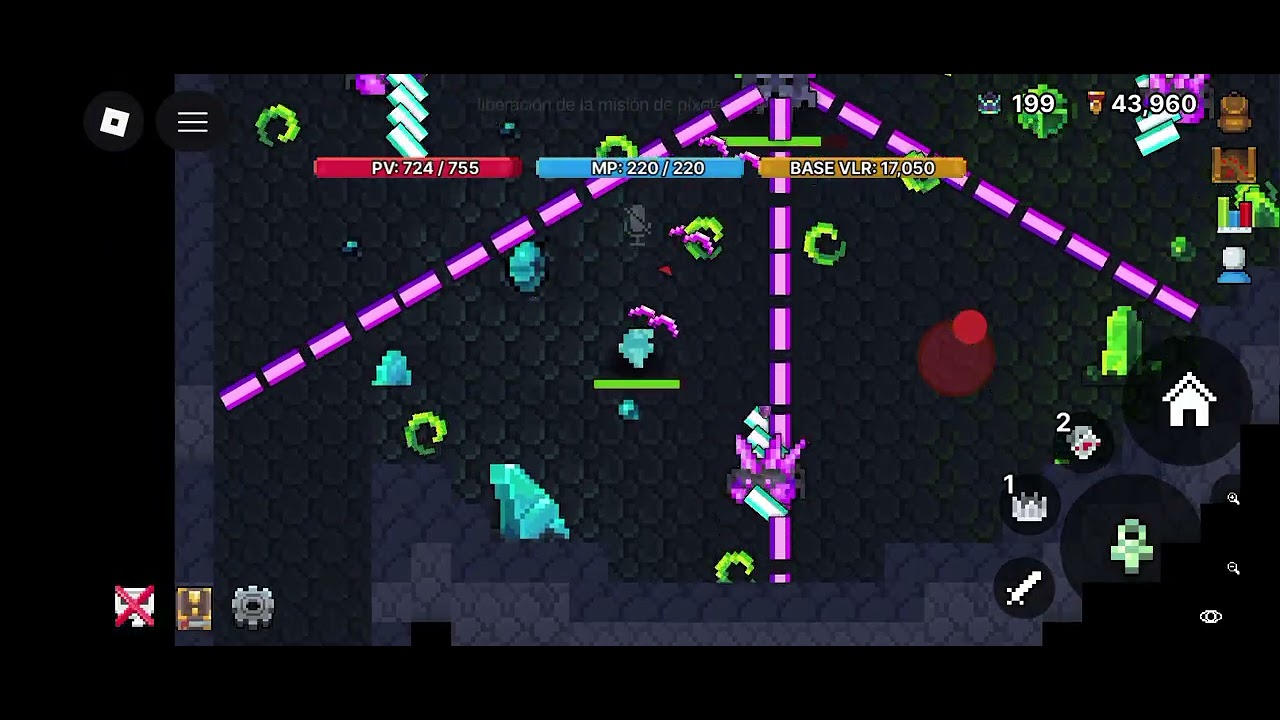 Prismic Cavern solo (Mobile) - Pixel Quest 