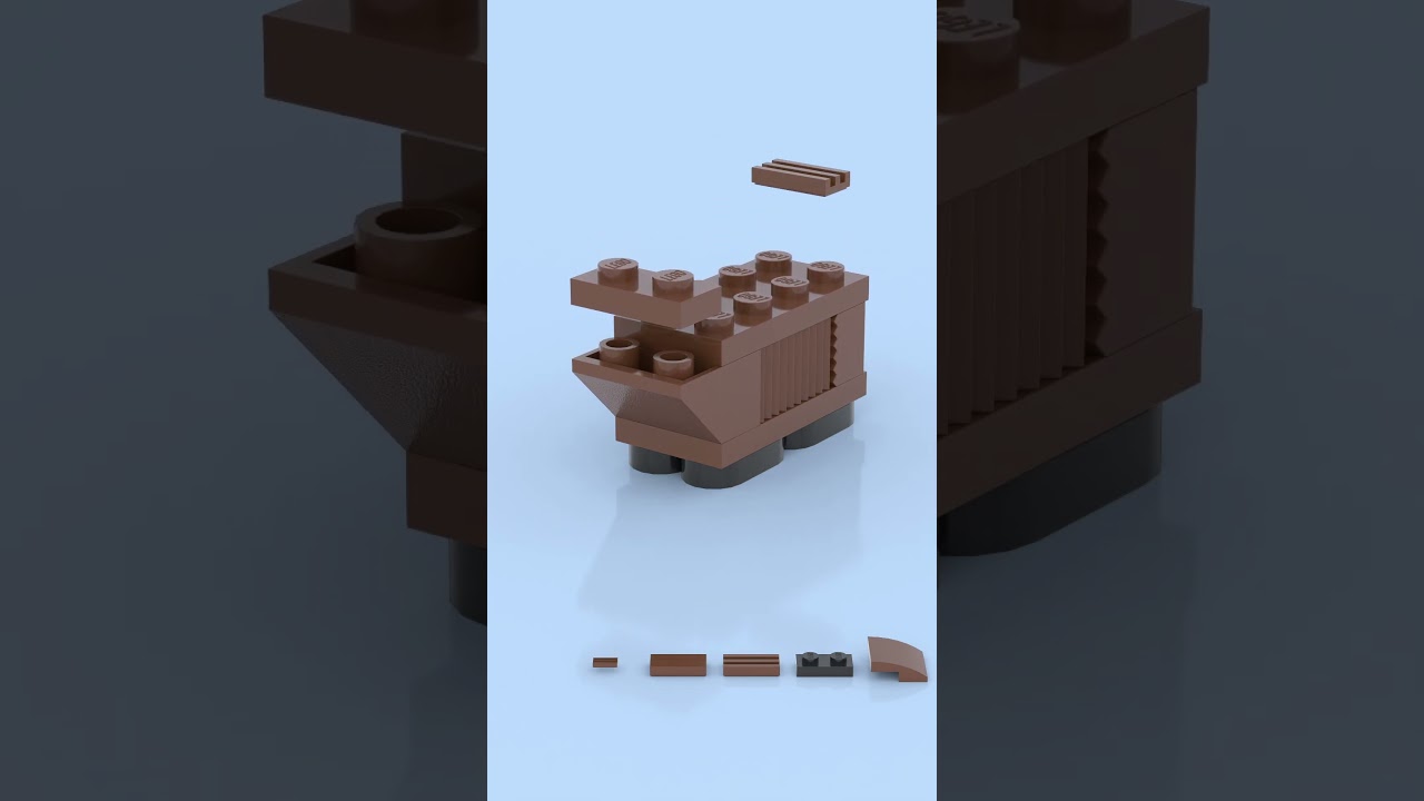 LEGO Nano Sandcrawler 🌌 Tiny Jawa Ride with Huge Star Wars Vibes! 🛠️✨#lego