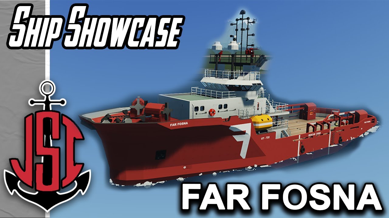 Ship Showcase - M/V Far Fosna - JSI - Stormworks  (cinematic)