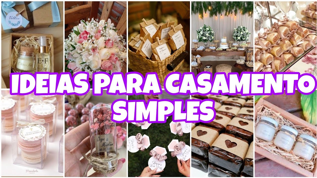 IDEIAS PARA CASAMENTO SIMPLES/CIVIL - LEMBRANCINHAS E DECORA&Ccedil;&Atilde;O   tend&ecirc;ncia 2024. padrinhos