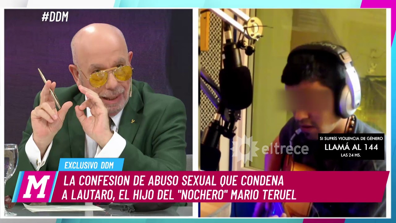 Los audios de Lautaro, hijo del 