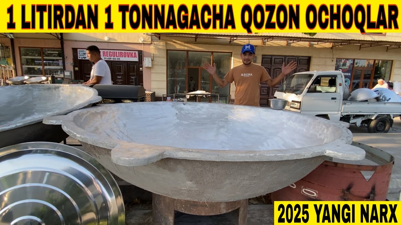 QOZON OCHOQLAR ZAVOTTDAN 1 LITIRDAN 1 TONNAGACHA YANGI NARXLAR