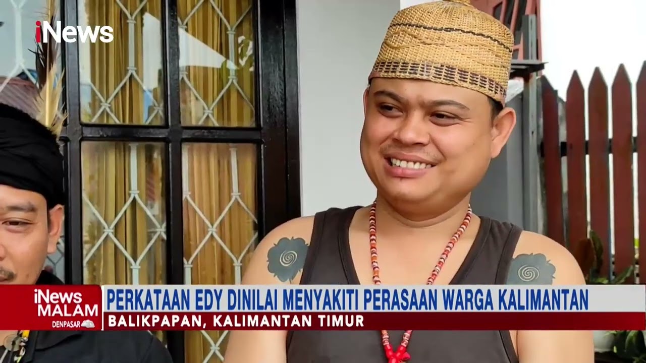 Tokoh Adat Dayak Bakal Laporkan Edy Mulyadi atas Dugaan Penghinaan Kalimantan #iNewsMalam 23/01