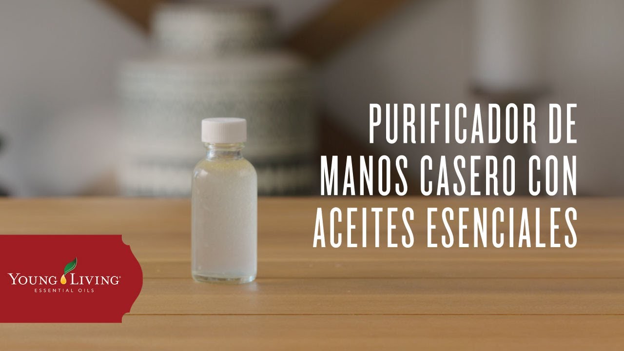 Desinfectante de Manos Casero con Aceites Esenciales
