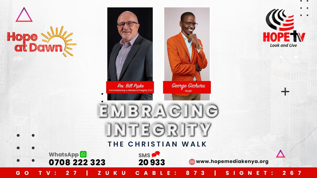 Embracing Integrity || The Christian Walk with Rev Bill Pipke