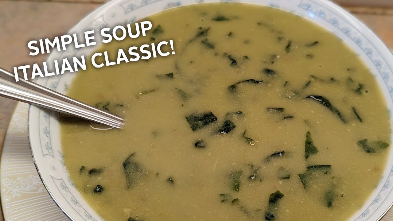 Суп из бобов фава — вкусный и полезный — классика юга Италии!