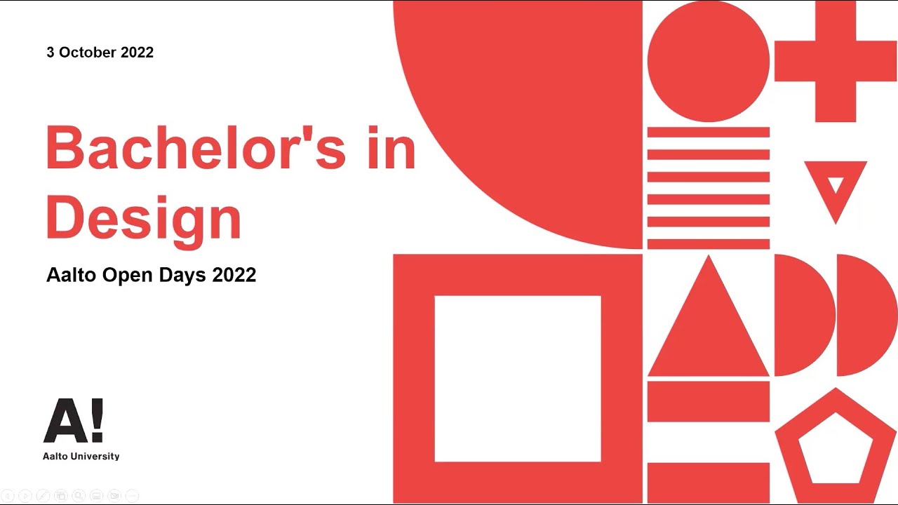 Bachelor's in Design – Aalto Open Days 2022