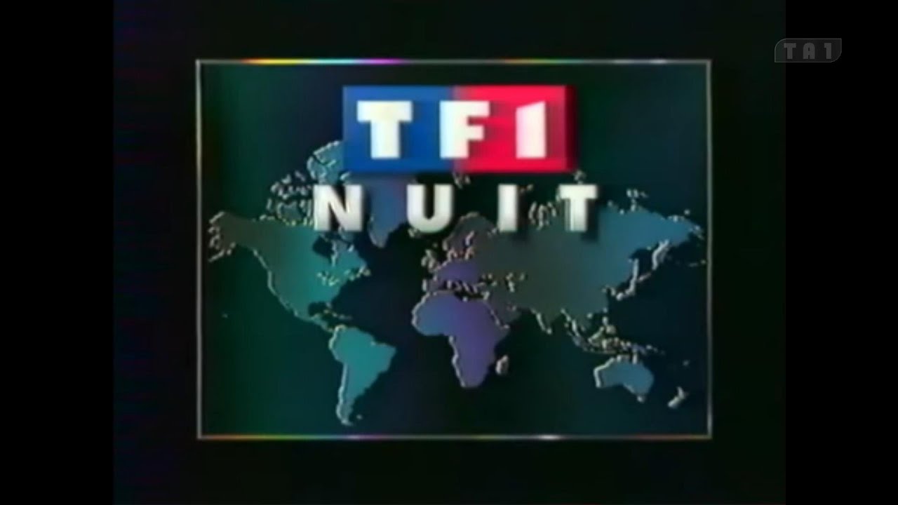 Évolution des génériques du Journal de la Nuit de TF1 (1982-2001)