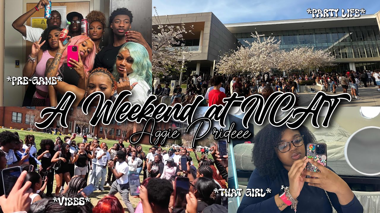 A Weekend at NCAT | Spring Semester | College Diaries ep 003