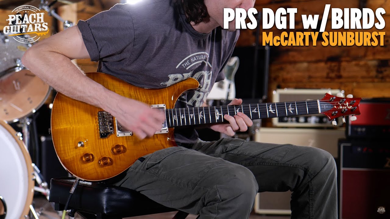 No Talking...Just Tones | PRS DGT - McCarty Sunburst w/Birds