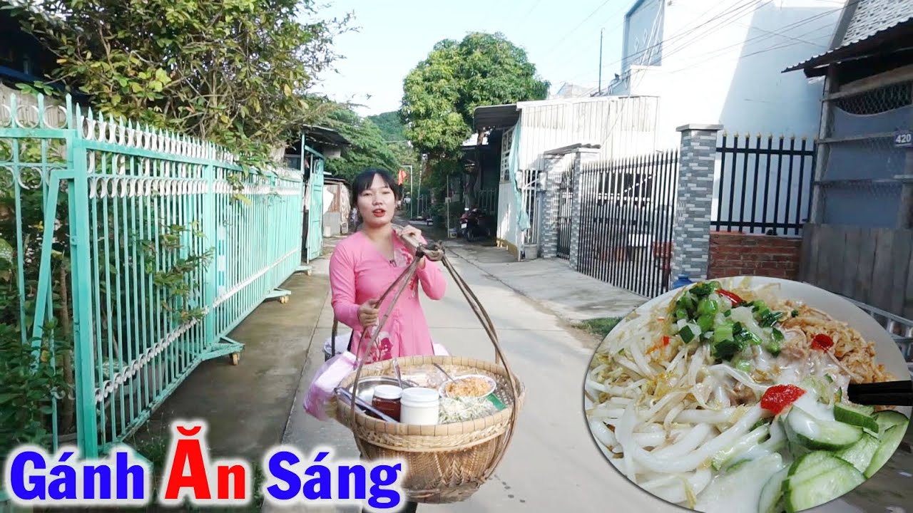 Gánh Hàng Bánh Tằm Bánh Đúc Mặn Buổi Sáng Trên Đường Quê Ai Nhìn Thấy Cũng Thèm #310
