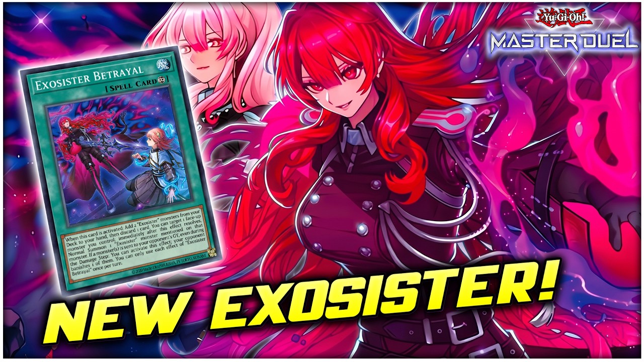 Consistency Boost! Exosister Deck ft. NEW Support / Exosister Karmael | Yu-Gi-Oh! Master Duel