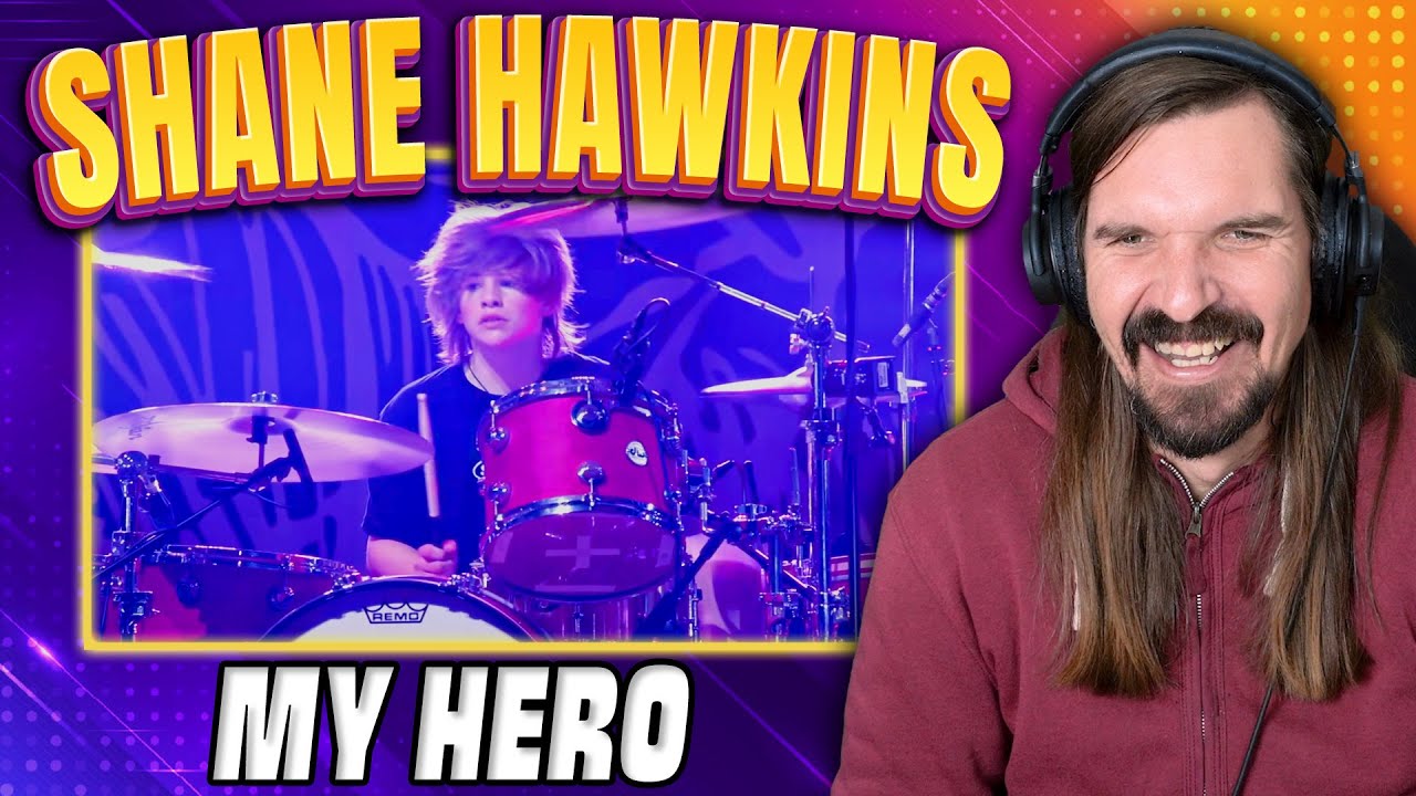 Drummer's Reaction To || Foo Fighters Ft. Shane Hawkins "My Hero"