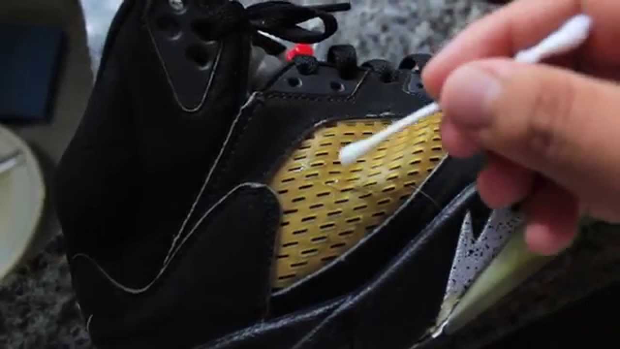 RESTORATION: How to fix cracked Jordan 5 Netting