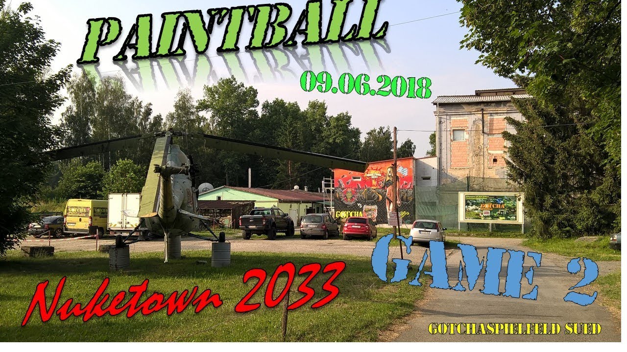 Paintball @ Gotchaspielfeld S&uuml;d Nuketown 2033 Game2 09.06.2018