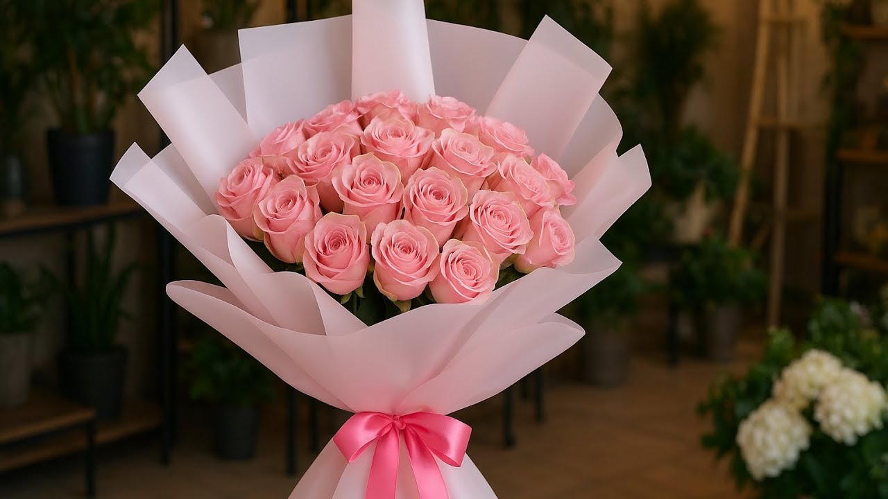 Easy & Elegant Flower Bouquet Wrapping Ideas | DIY Floral Arrangement