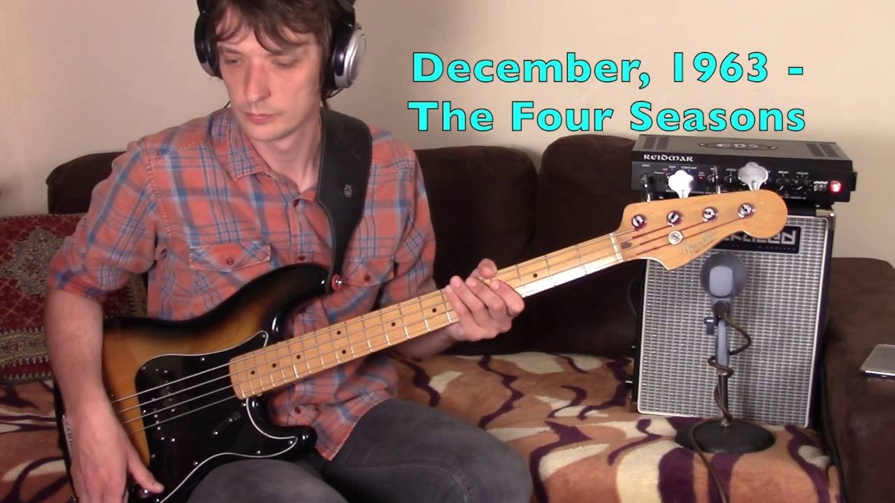 December, 1963 (Oh what a night) - The Four Seasons - Bass Cover