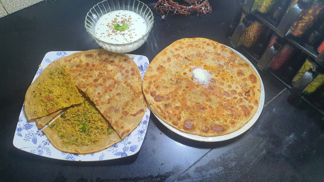 Sehri Lutaf  Mazaydar Qeema Paratha Banane Ka Asan Tarika - -himenFoods