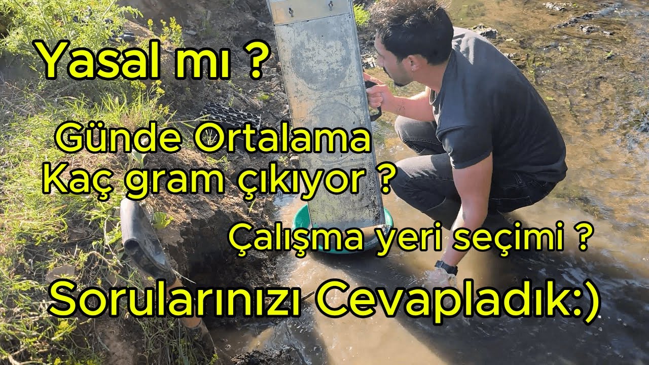 Derede Altın Arama Hakkında Bilmeniz Gerekenler!#gold