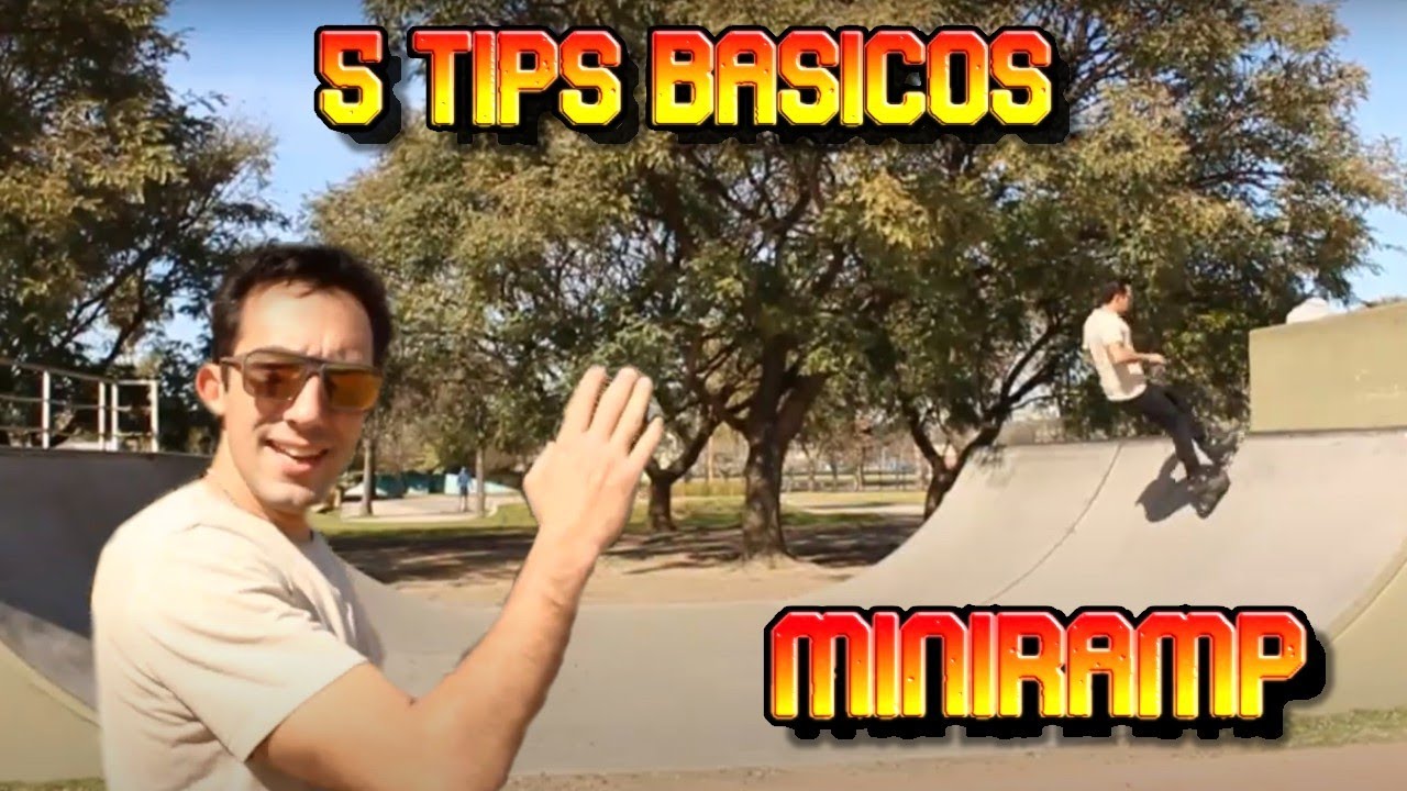 👉Tutorial como andar en un miniramp rampa o half pipe en patines quads o rollers 👈
