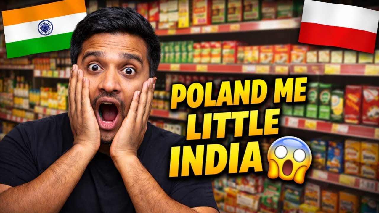 😱 Poland Me Little India! | Warsaw Ka Indian Grocery Store 🇮🇳🇵🇱