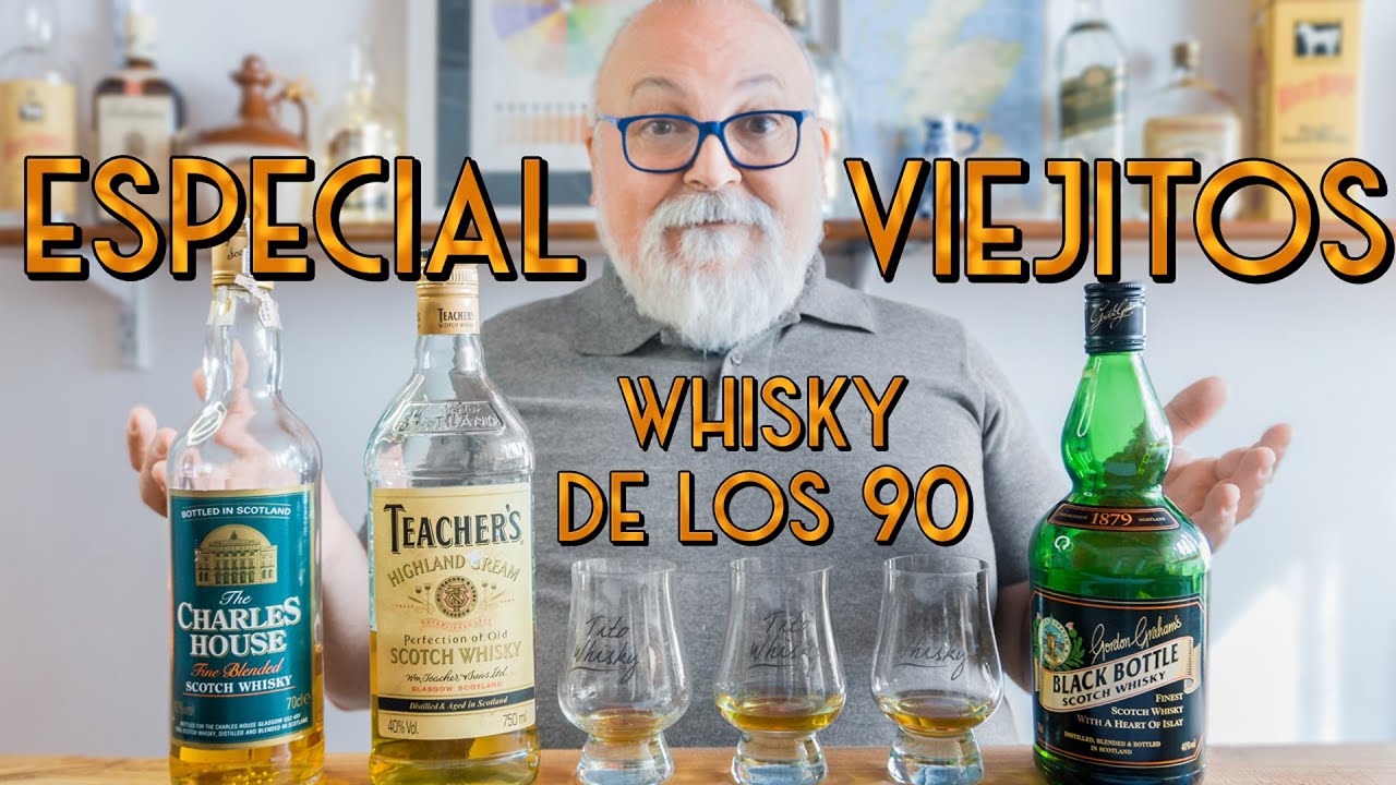 ESPECIAL VIEJITOS: Pruebo 3 blended scotch whisky de los años 90🔙 | Tito Whisky