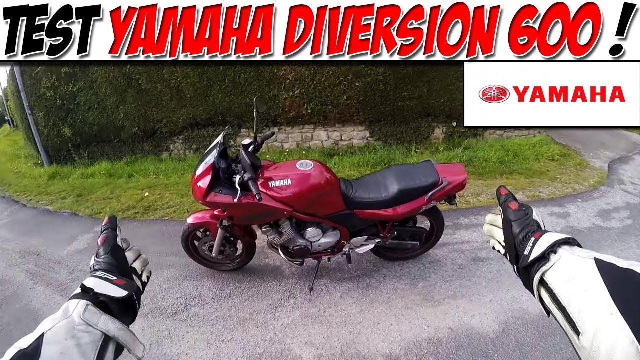 #MotoVlog 21 : TEST YAMAHA DIVERSION 600 / Un Diversion AWESOME