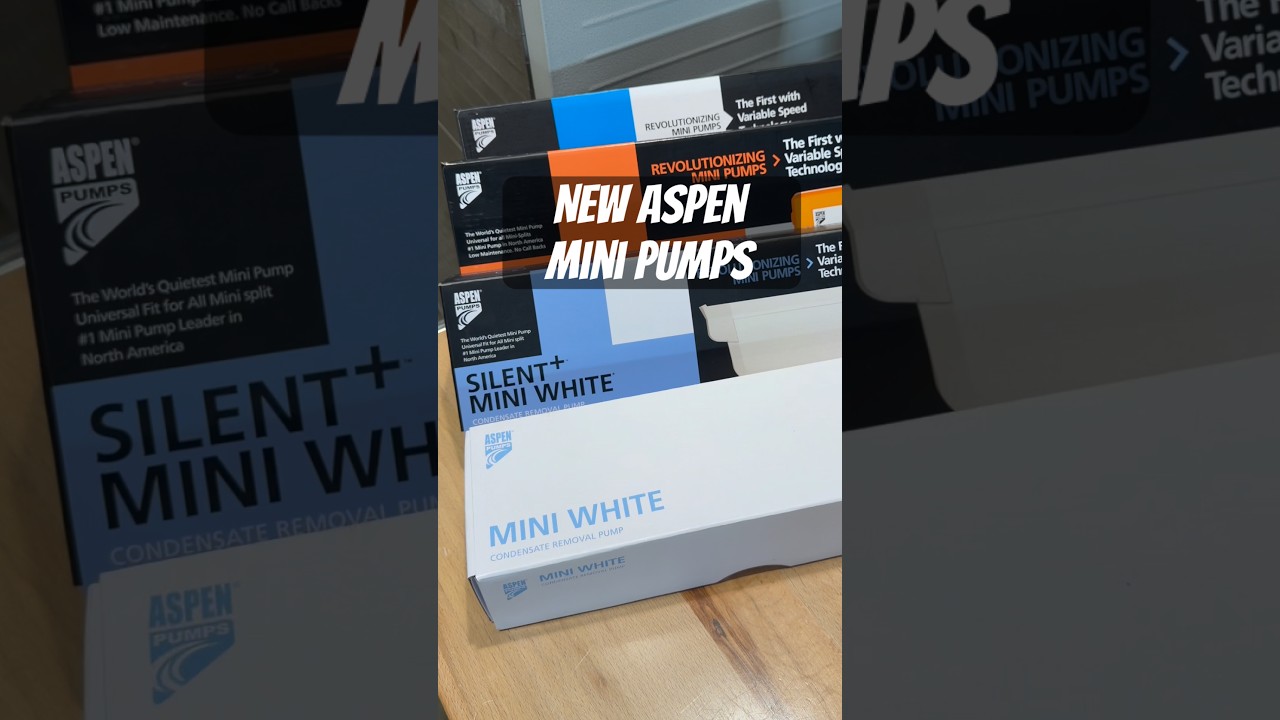 New Aspen Mini Pumps. Overview.