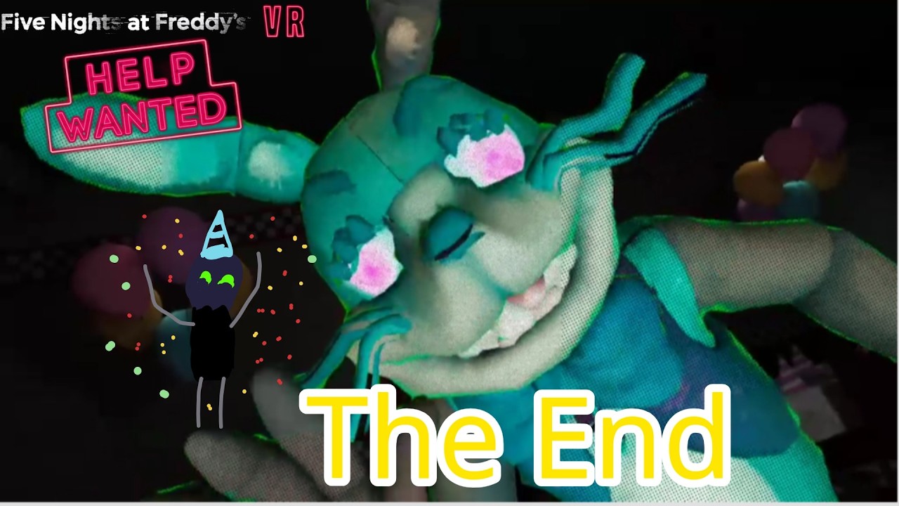 Five Nights At freddy's Help wanted... PT: End