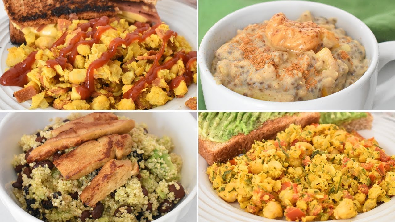 DESAYUNOS VEGANOS CON MUCHA PROTEINA