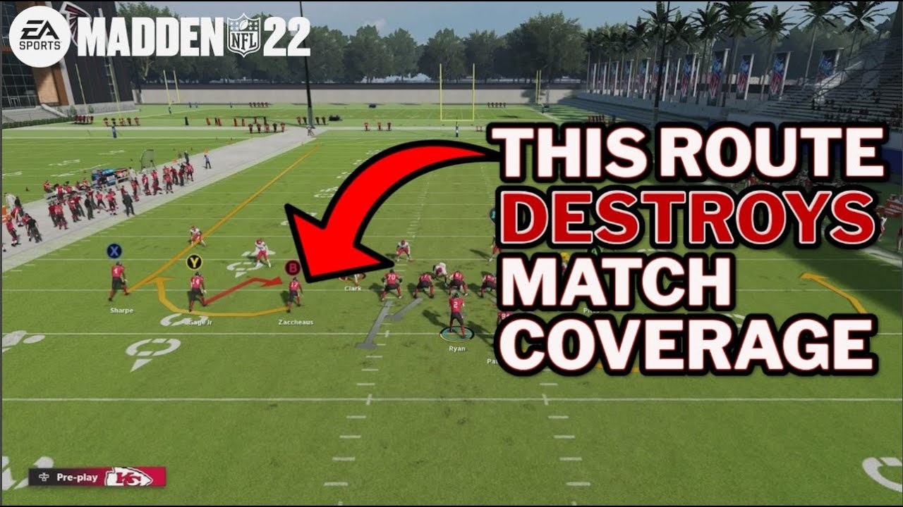 Easy Touchdowns verse Match Coverage in Madden 22!