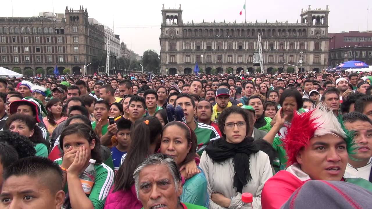 Así vivieron el México 3-1 Croacia en el Zócalo