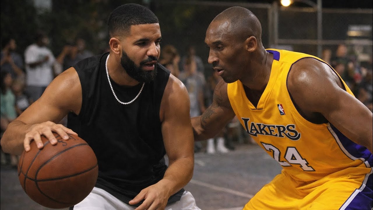 Kobe Bryant and Kevin Durant vs Drake and Snoop Dogg NBA 2K11 Blacktop