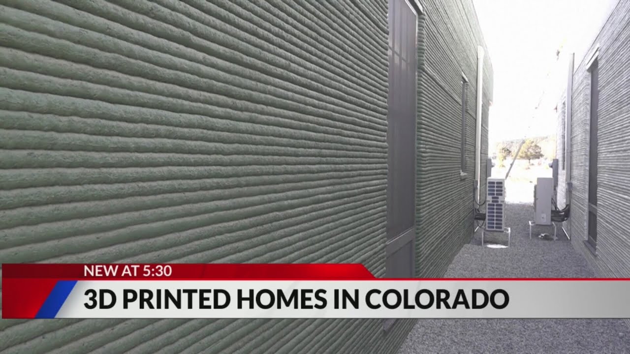 Colorado company building 3D printed homes to help tackle housing crisis