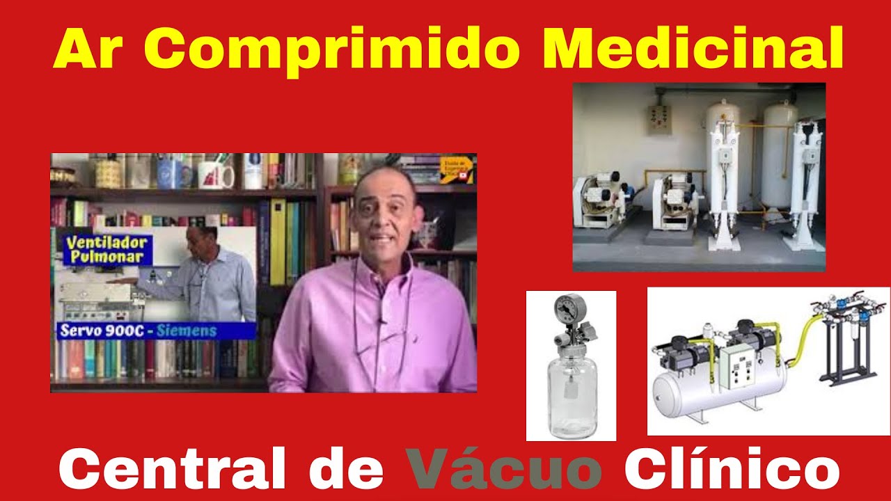 Ar comprimido medicinal e central de vácuo clínico: fontes de riscos e mecanismos de ação
