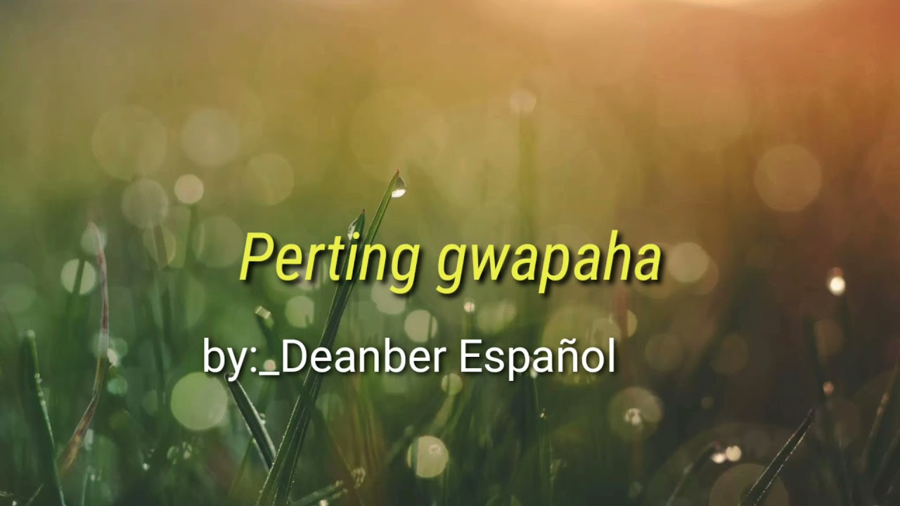 Perting gwapaha