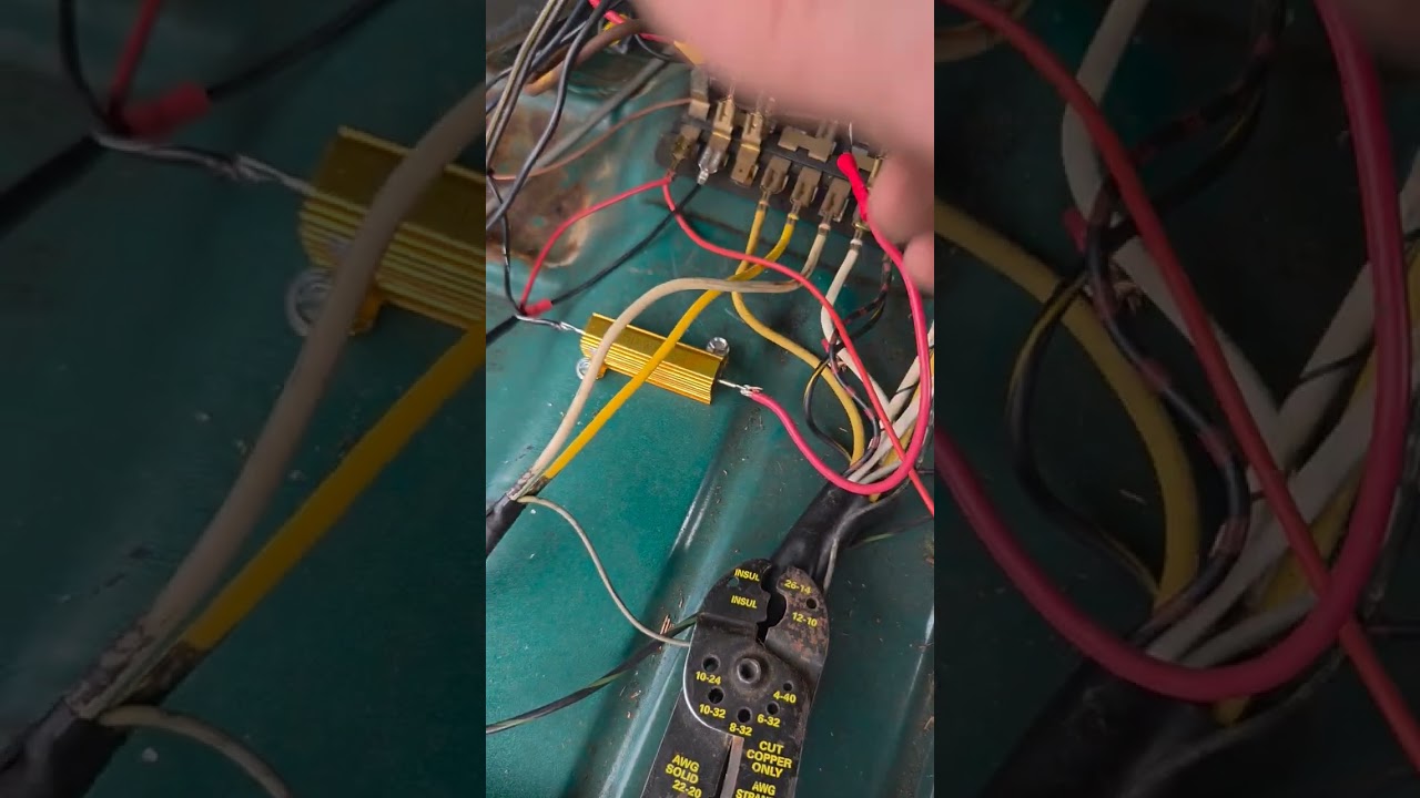 Converting 1965 VW Beetle Wiper Motor to 12 Volts  #volkswagenbeetles #vwbug #classicvolkswagen