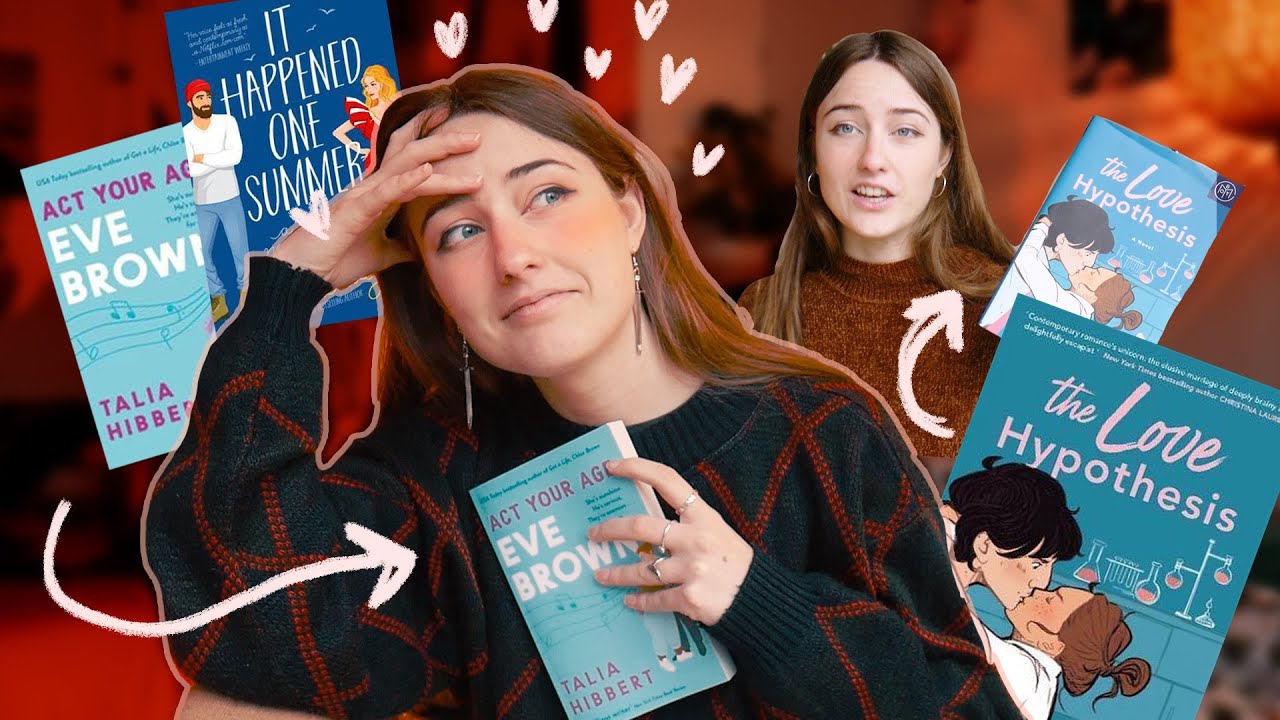 i'm a tired student so i read ROMANCE BOOKS just to feel something 💗 reading vlog