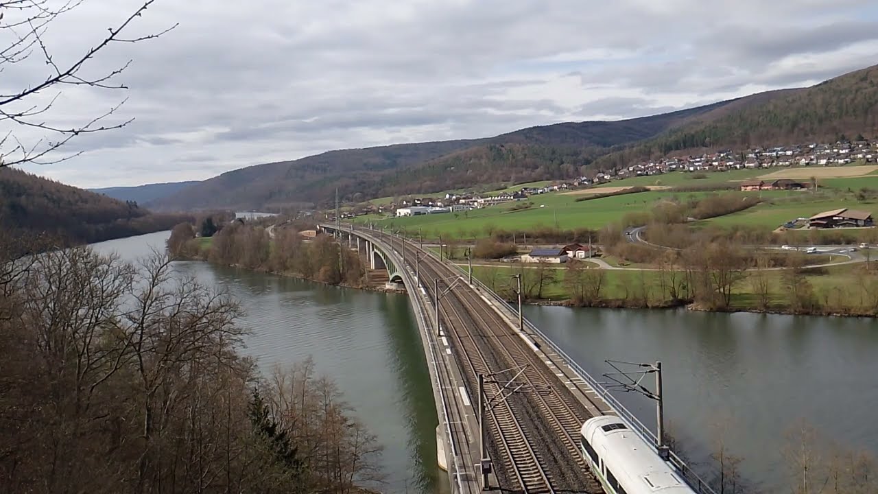 20260313 12:40 Main-Spessart-Bahn / Nantenbacher Kurve #intercityexpress #deutschebahn #germany