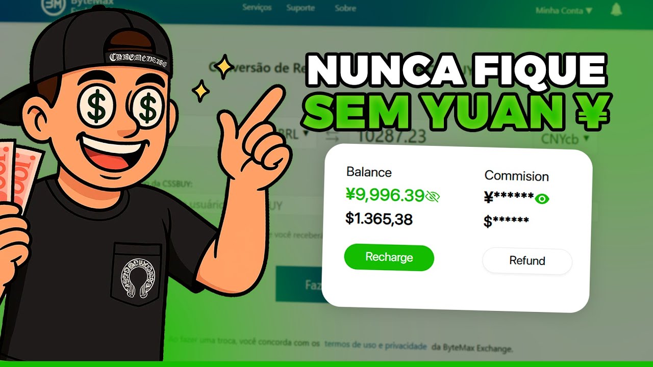 COMO RECARREGAR A CSSBUY COM O BYTEMAX!