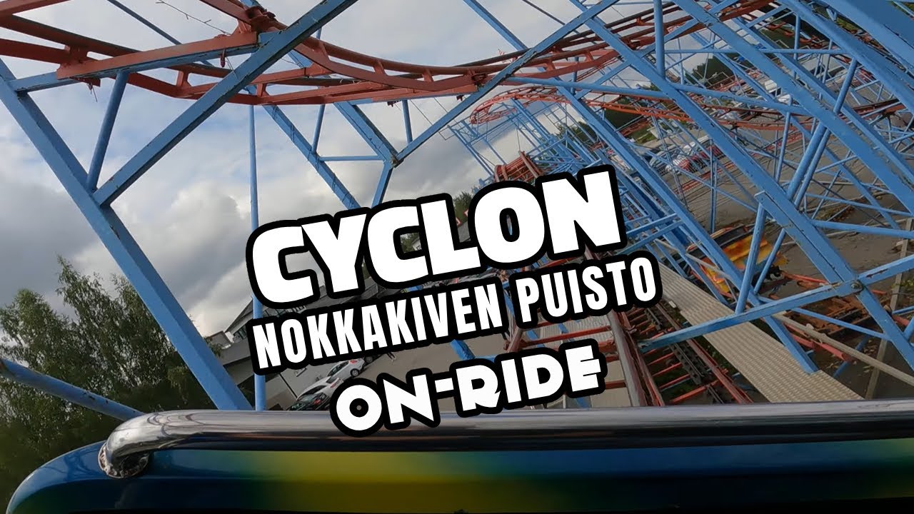 Cyclon on-ride POV - Nokkakiven Puisto