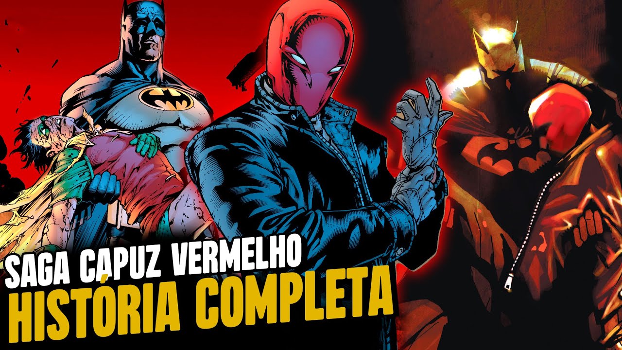 DC SAGAS: BATMAN CONTRA O CAPUZ VERMELHO - HISTÓRIA COMPLETA
