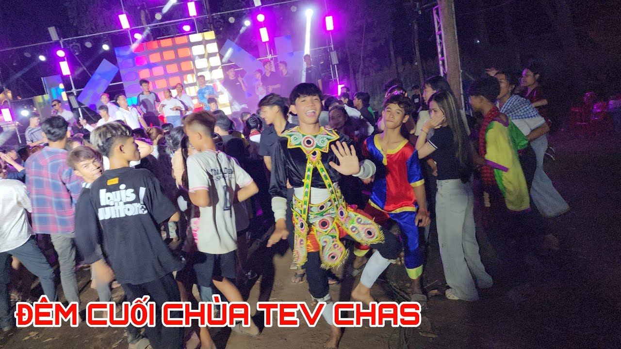 Nhạc sống khmer remix đêm cuối chùa tev chas. Lễ kiết giới sima 23/2/2026 Cầu Ngang cũ