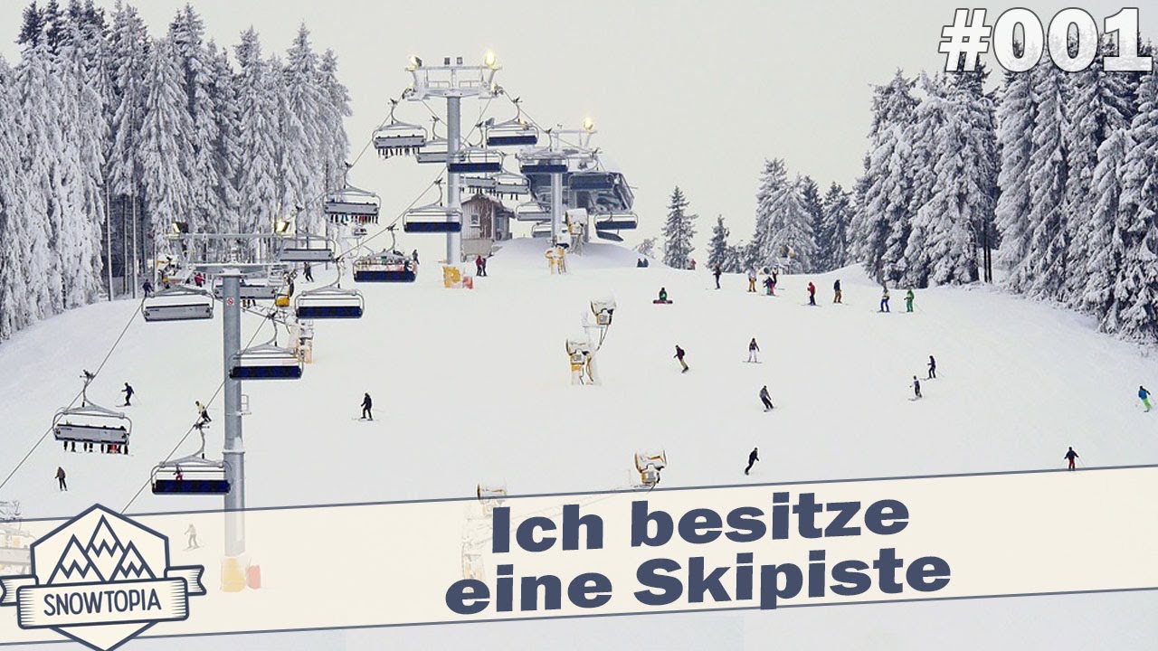 Ich besitze eine Skipiste ⛷️ SNOWTOPIA #001